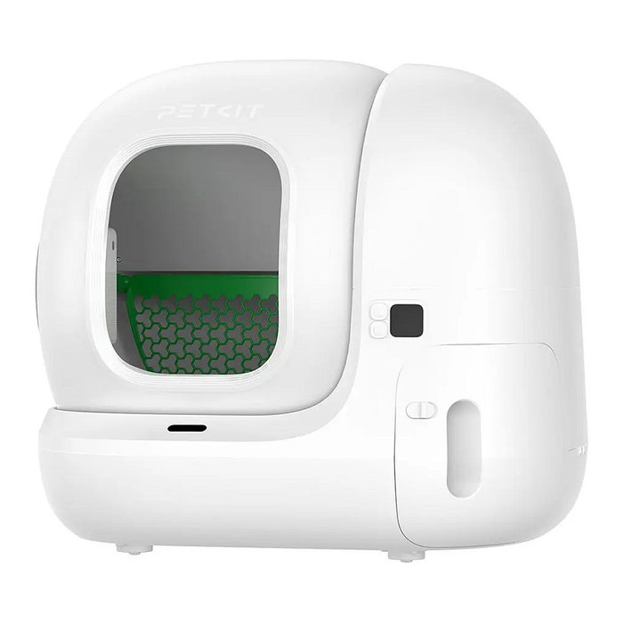 Petkit Pura Max 2 Premium Arenero Automático para Gatos, Limpieza Automática y Control por App, Blanco, Plástico