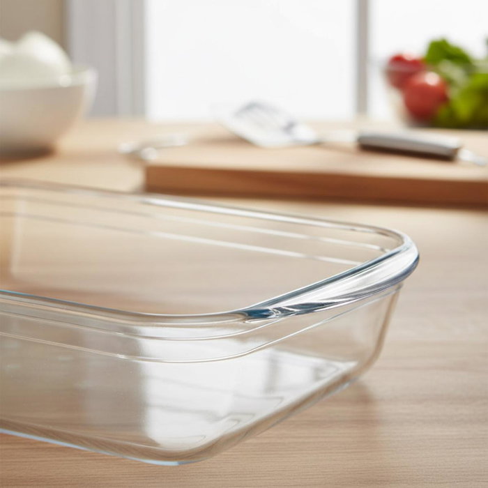 Pyrex® Fuente Rectangular Cook&Enjoy 40,3x26,3x7,3 cm, Vidrio Transparente Pyrex® Fuente Rectangular Cook&Enjoy 40,3x26,3x7,3 cm, Vidrio Transparente