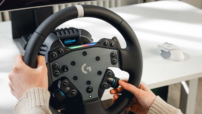 Logitech G RS50 System - Volante de Carreras Direct-Drive 8Nm con TRUEFORCE, Negro Logitech G RS50 System - Volante de Carreras Direct-Drive 8Nm con TRUEFORCE, Negro