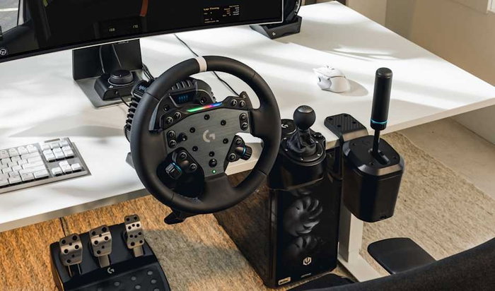 Logitech G RS50 System - Volante de Carreras Direct-Drive 8Nm con TRUEFORCE, Negro Logitech G RS50 System - Volante de Carreras Direct-Drive 8Nm con TRUEFORCE, Negro
