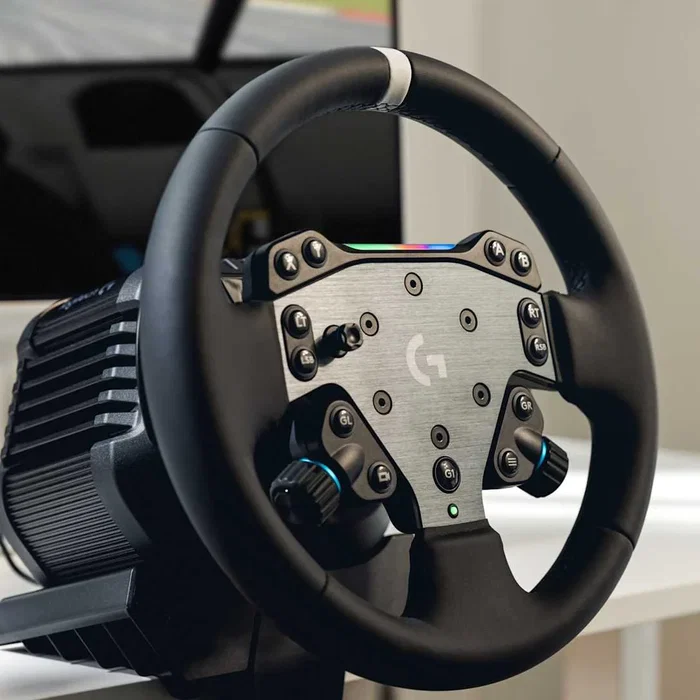 Logitech G RS50 System - Volante de Carreras Direct-Drive 8Nm con TRUEFORCE, Negro Logitech G RS50 System - Volante de Carreras Direct-Drive 8Nm con TRUEFORCE, Negro