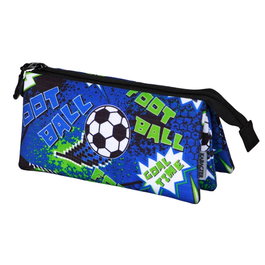 Pro-Dg Estuche Portatodo Triple Goal Azul