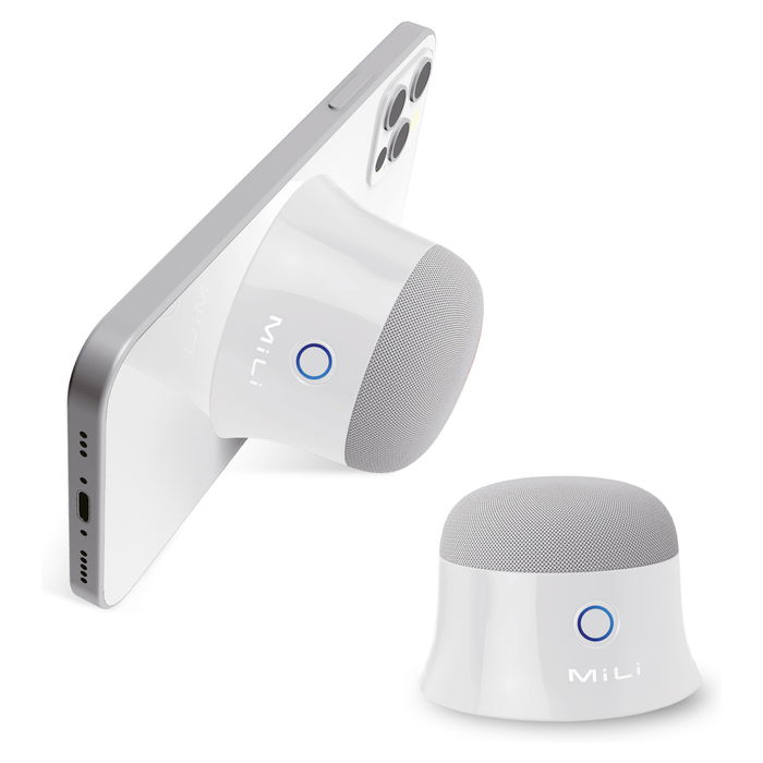 Ultron 461887 Altavoz Bluetooth Portátil Inalámbrico, 3W, Blanco, 2 Unidades