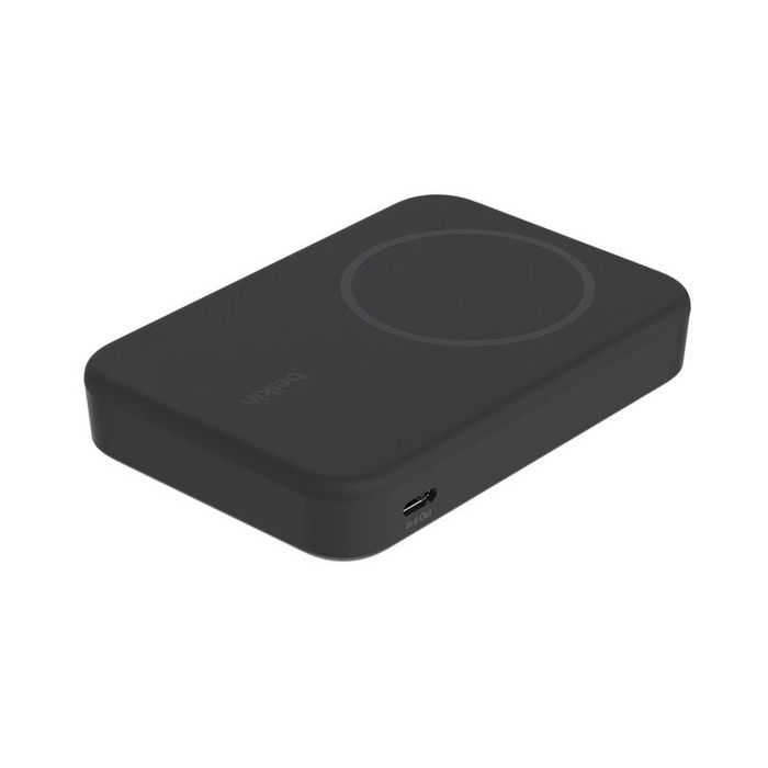 Belkin Powerbank BPD007BTBK 8000 mAh con Carga Magnética Qi2 15W y Cable USB-C Incluido - Negro Belkin Powerbank BPD007BTBK 8000 mAh con Carga Magnética Qi2 15W y Cable USB-C Incluido - Negro