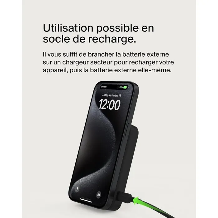 Belkin BoostCharge Pro BPD007BTBK 8000 mAh 15W Negro