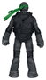 Las Tortugas Ninja Page Punchers Figura Donatello (Black White & Green ) (Red Platinum Edition) 13 cm