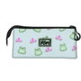 Oh My Pop Estuche Portatodo Triple Froggy Turquesa