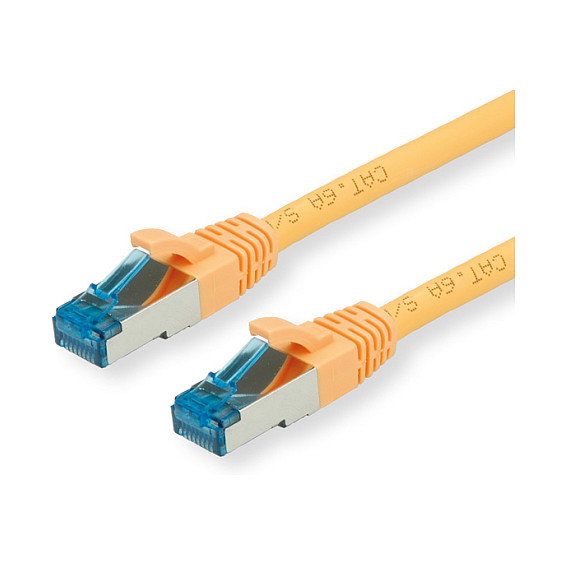 VALUE Patchkabel Cat.6A S/FTP LSOH 5m Amarillo VALUE Patchkabel Cat.6A S/FTP LSOH 5m Amarillo