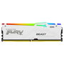Kingston FURY Beast DDR5 RAM 32GB (2x16GB) 6000MHz CL36 DIMM Kit EXPO White RGB