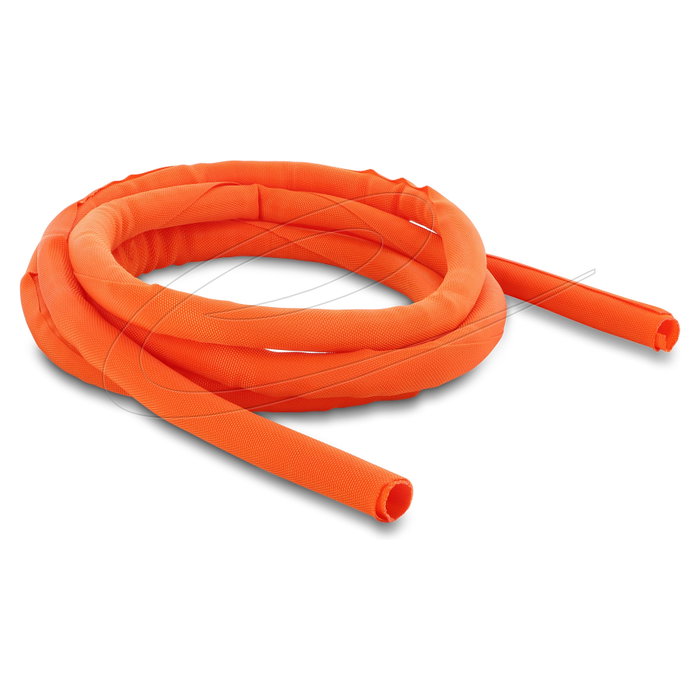 DeLOCK 19019 Manguera de protección para cables autoajustable 2 m x 19 mm naranja