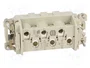 HARTING Han 6HsB-M-S Plantilla de contacto macho Han® HsB