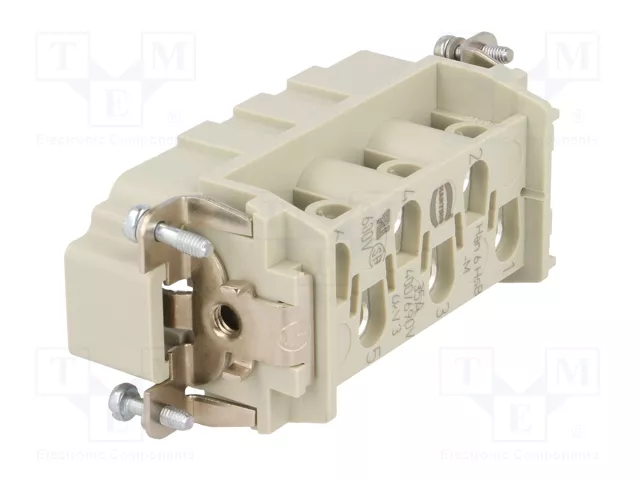 HARTING Han 6HsB-M-S Plantilla de contacto macho Han® HsB
