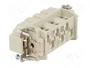 HARTING Han 6HsB-M-S Plantilla de contacto macho Han® HsB