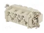 HARTING Han 6HsB-M-S Plantilla de contacto macho Han® HsB