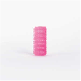 Bifull Rulo de Velcro Rosa 24 mm para Peinado y Volumen, Pack de 12 Unidades