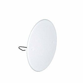 Solera Tapa redonda ø113mm para caja ø100mm con garra metálica