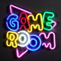 Home Deco Factory Deco Neón LED USB 'Game Room' - Letrero luminoso decorativo, conexión USB, 30x28 cm