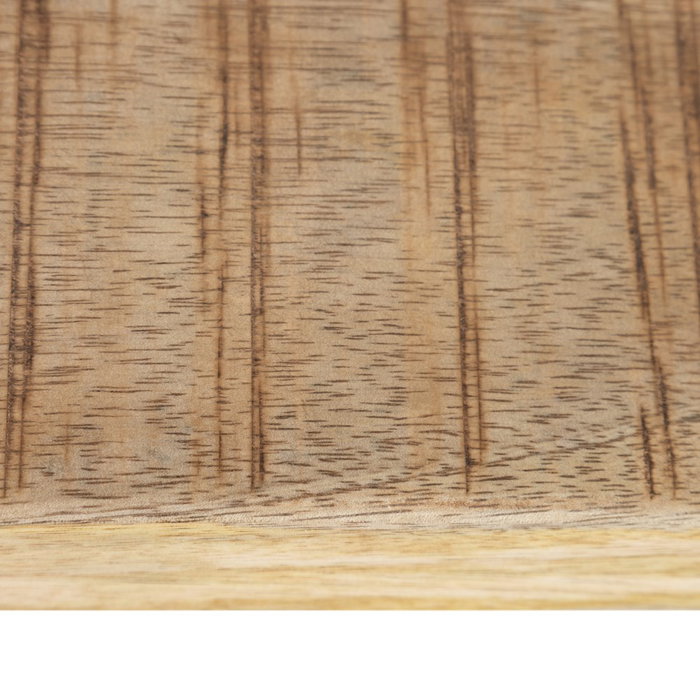 Mesa Comedor Natural-Negro 160 X 90 X 76 cm