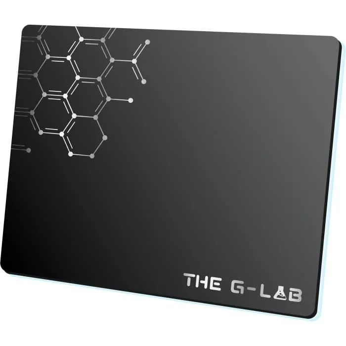 THE G-LAB COMBO-ACTINIUM/FR Combo Gaming 4 en 1: Teclado Retroiluminado, Ratón Retroiluminado, Auriculares con Cable y Alfombrilla