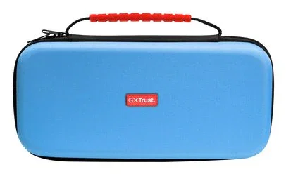 Trust Funda GXT 1251 XL - Funda Protectora Rígida y Maleta de Transporte para Nintendo Switch 2, A Prueba de Golpes, Color Azul