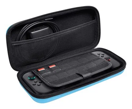 Trust Funda GXT 1251 XL - Funda Protectora Rígida y Maleta de Transporte para Nintendo Switch 2, A Prueba de Golpes, Color Azul