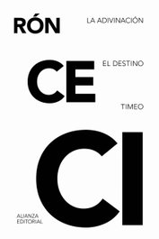 ALIANZA, La adivinación. El destino. Timeo, Cicerón