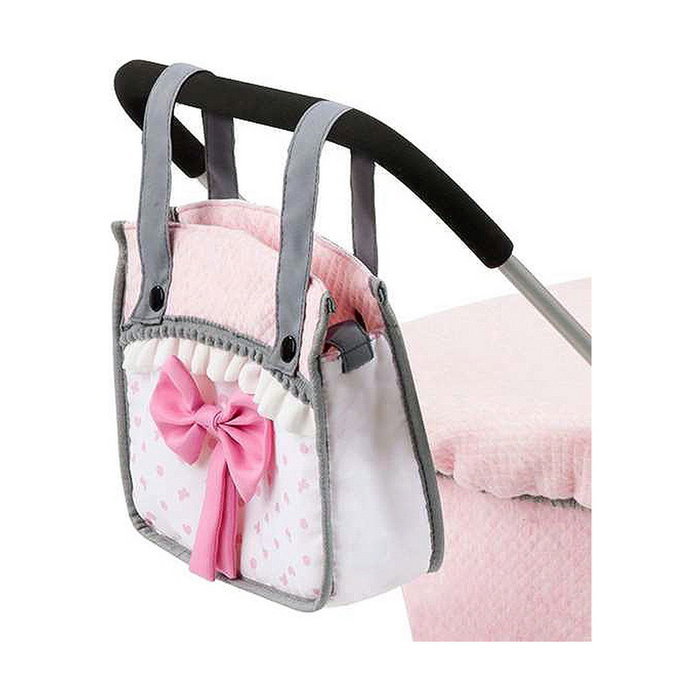 Reig Coche Muñecas Dolls Pram Rosa