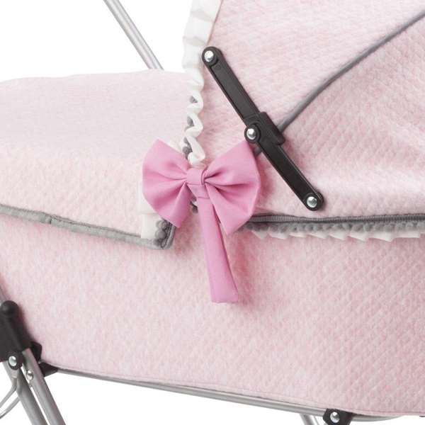 Reig Coche Muñecas Dolls Pram Rosa 89x70x42 cm