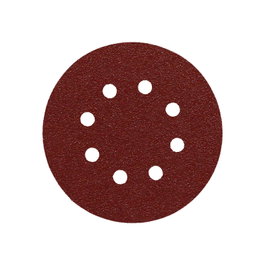 WOLFPACK LINEA PROFESIONAL Lija Recambio Velcro Disco Ø 125 mm Grano 80 (10 Piezas)