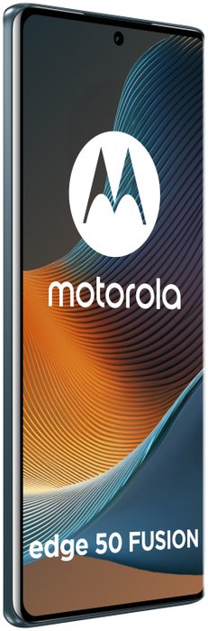Motorola Moto Edge 50 Fusion - Smartphone 5G, Pantalla P-OLED 6.7" 144Hz, Snapdragon 7s Gen 2, 12GB RAM + 256GB, Cámara 50MP, 5000mAh, Android 14, Color Azul Forest