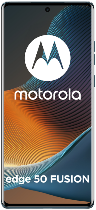 Motorola Moto Edge 50 Fusion - Smartphone 5G, Pantalla P-OLED 6.7" 144Hz, Snapdragon 7s Gen 2, 12GB RAM + 256GB, Cámara 50MP, 5000mAh, Android 14, Color Azul Forest