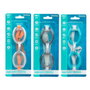 Bestway Gafas de Natación Adulto con Correa de Silicona Multicolor
