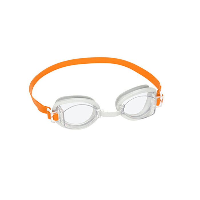 Bestway Gafas de Natación Adulto con Correa de Silicona Multicolor