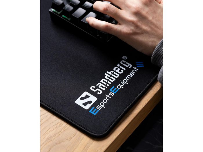 Sandberg Alfombrilla de Ratón para Gaming XXXL, Gran Superficie para Precisión Superior y Material Antideslizante Sandberg Alfombrilla de Ratón para Gaming XXXL, Gran Superficie para Precisión Superior y Material Antideslizante
