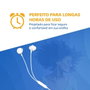 Philips TAUE101 Auriculares Intrauditivos con Micrófono - Blanco