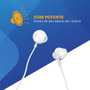 Philips TAUE101 Auriculares Intrauditivos con Micrófono - Blanco