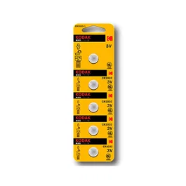 Kodak KDCR20325 Batería/Pila Botón CR2032 Litio 3V 210mAh - Pack de 5 Unidades