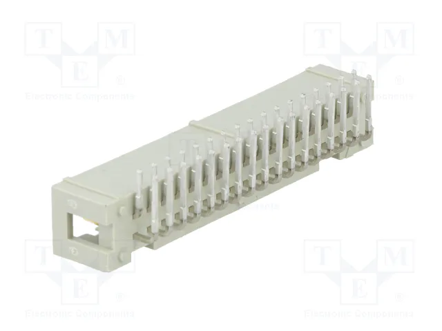 HARTING Conector IDC Macho 34 Pines Angular 90° THT