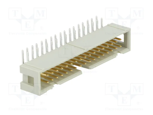HARTING Conector IDC Macho 34 Pines Angular 90° THT