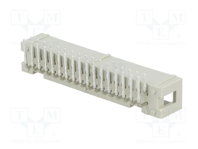 HARTING Conector IDC Macho 34 Pines Angular 90° THT