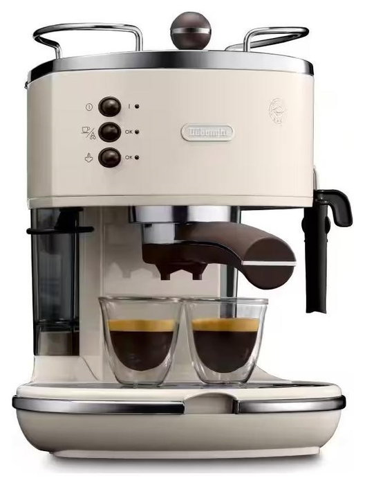 De'Longhi Icona Vintage ECOV 311.BG - Máquina de espresso Beige