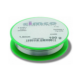 Cimco. Werkzeuge CIM 150154 Lötzinn 1mm 250g Sin Plomo