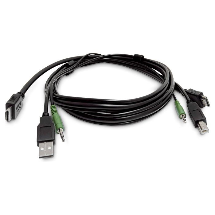 StarTech HDMI KVM Cable USB 2.0 y Audio de 3,5 mm de 1,8 m StarTech HDMI KVM Cable USB 2.0 y Audio de 3,5 mm de 1,8 m