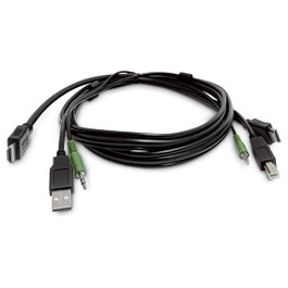 StarTech HDMI KVM Cable USB 2.0 y Audio de 3,5 mm de 1,8 m