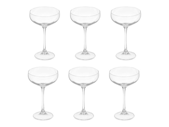 Vivalto Copa Champagne Vintage 315 ml 11.5x18.5x11.5 cm Vidrio Transparente (Set de 24)