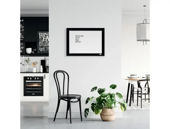Nobo Pizarra Blanca Marco Negro 585x430 mm Lacada Magnética Nobo Pizarra Blanca Marco Negro 585x430 mm Lacada Magnética