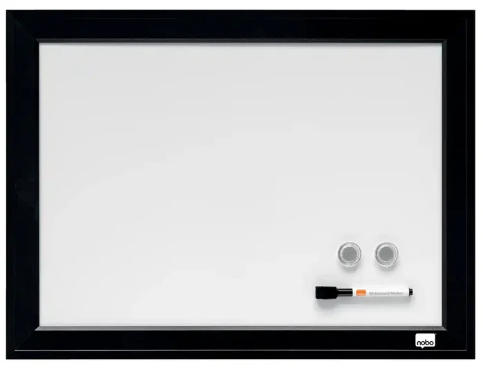 Nobo Pizarra Blanca Marco Negro 585x430 mm Lacada Magnética Nobo Pizarra Blanca Marco Negro 585x430 mm Lacada Magnética