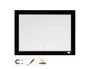 Nobo Pizarra Blanca Marco Negro 585x430 mm Lacada Magnética