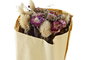DKD Home Decor Ramo de Flores Secas Surtido de 2 Unidades (Lila y Amarillo)