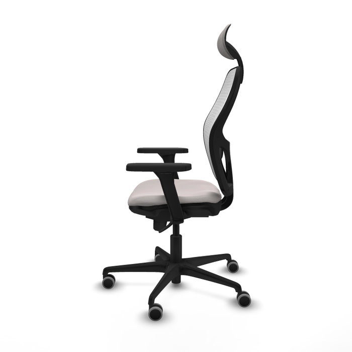 PIQUERAS Y CRESPO Silla de oficina Jorquera Blanco con mecanismo Sincro PIQUERAS Y CRESPO Silla de oficina Jorquera Blanco con mecanismo Sincro